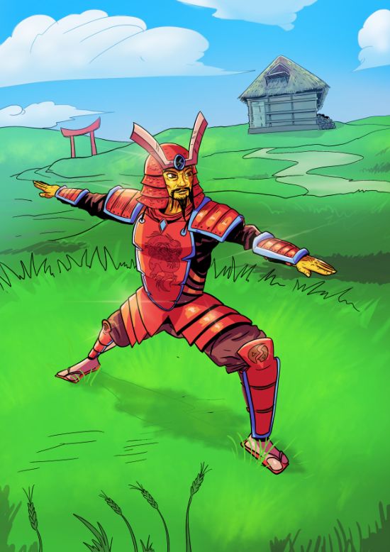 Dag 22 – Samuraien